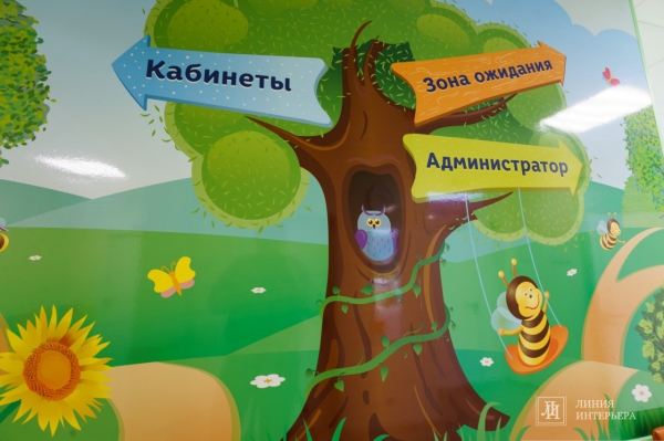 панно из акриловых пленок в дизайне детского интерьера