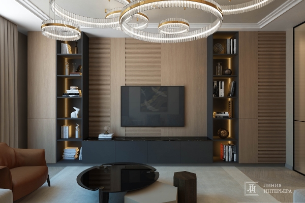 современный модный интерьер