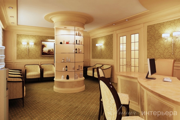 ИНТЕРЬЕР ПРИЕМНОЙ.ВИД 2